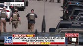 Firefighters shot while responding to a brush fire in Idaho