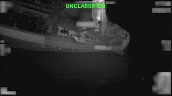 CENTCOM releases video of tanker disabled during Iran blockade
