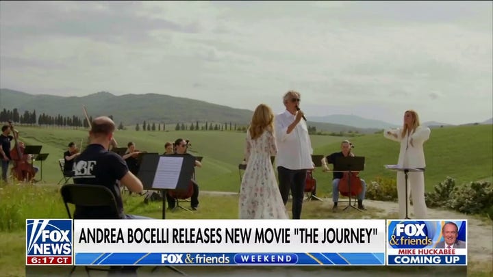 Rachel Campos-Duffy talks faith and family with Italian tenor and music legend Andrea Bocelli 