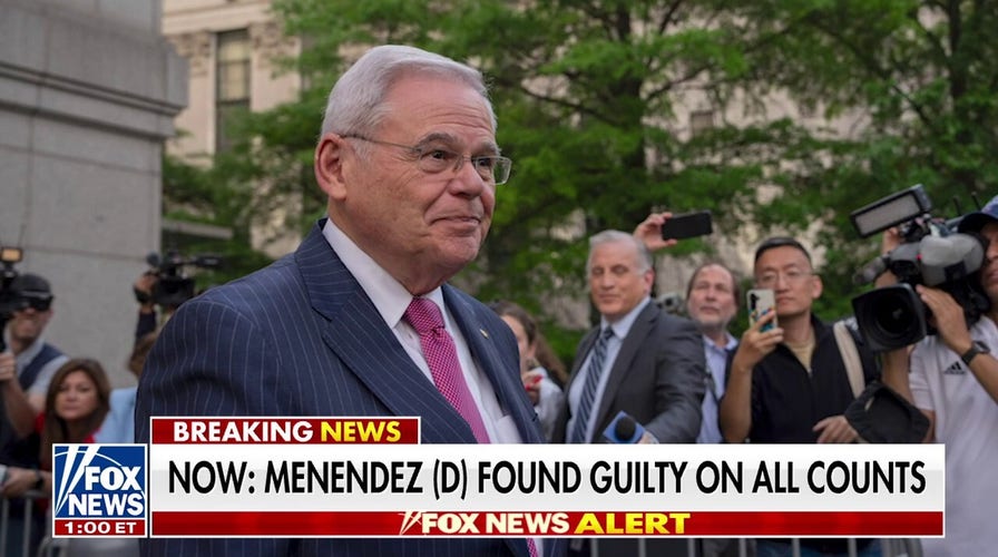 Sen. Menendez found guilty on all counts in corruption trial