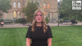 Utah State TPUSA chapter president Kaitlin Griffiths celebrates Charlie Kirk’s faith and impact at candlelight vigil