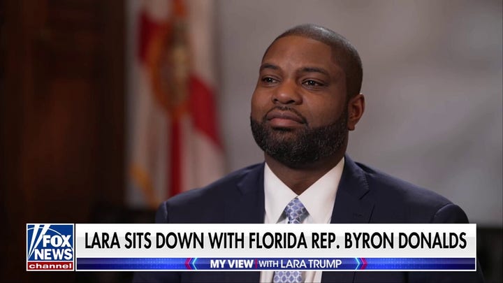 Rep. Byron Donalds shares that his entire family used to be registered Democrats.