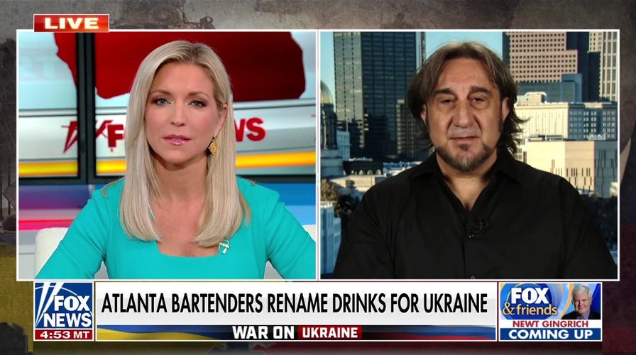 Atlanta bartenders rename drinks for Ukraine