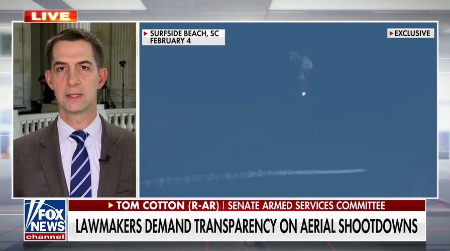 Tom Cotton: Biden’s reaction to China spy flight is ‘alarming,’ ‘dangerous’