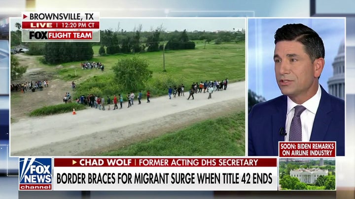 Border crossings going to be ‘astronomically high’ after Title 42 ends: Chad Wolf