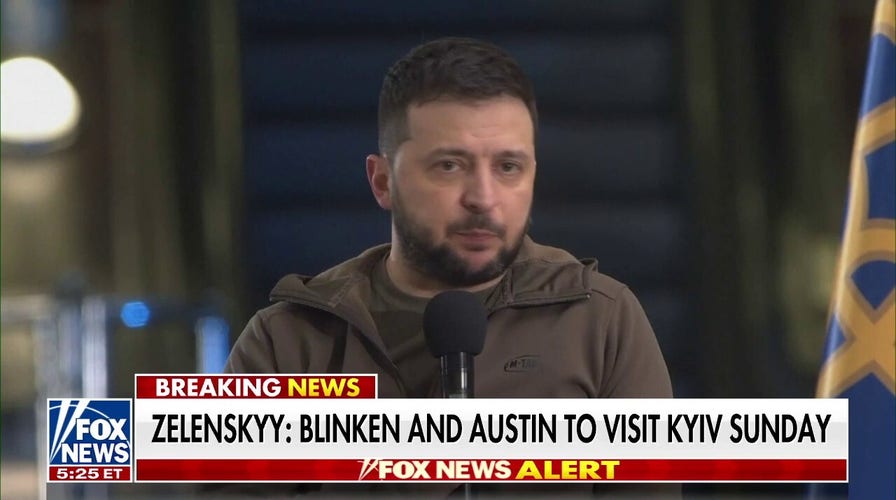 Blinken, Austin to visit Ukraine on Sunday, Zelenskyy says