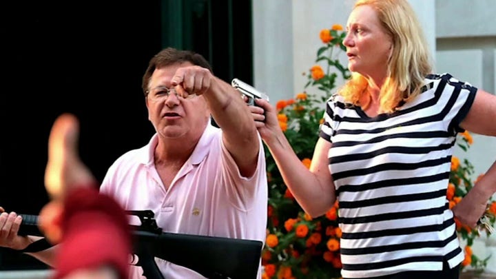 St. Louis couple face felony weapons charges after waiving guns at protesters