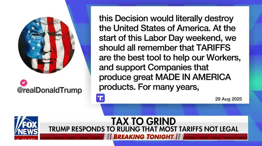  President Trump responds to court's tariffs ruling