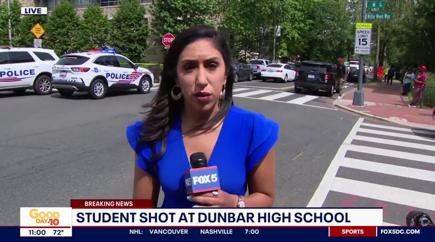 Student grazed in head by stray bullet while inside Washington DC classroom
