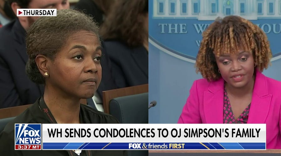 White House fails to mention Nicole Brown, Ron Goldman after sending condolences to OJ's family