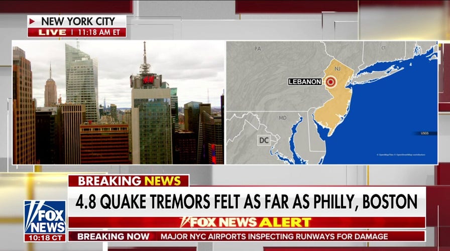 Lebanon, NJ mayor on 4.8 earthquake: I felt a shake ‘like I’ve never felt before’