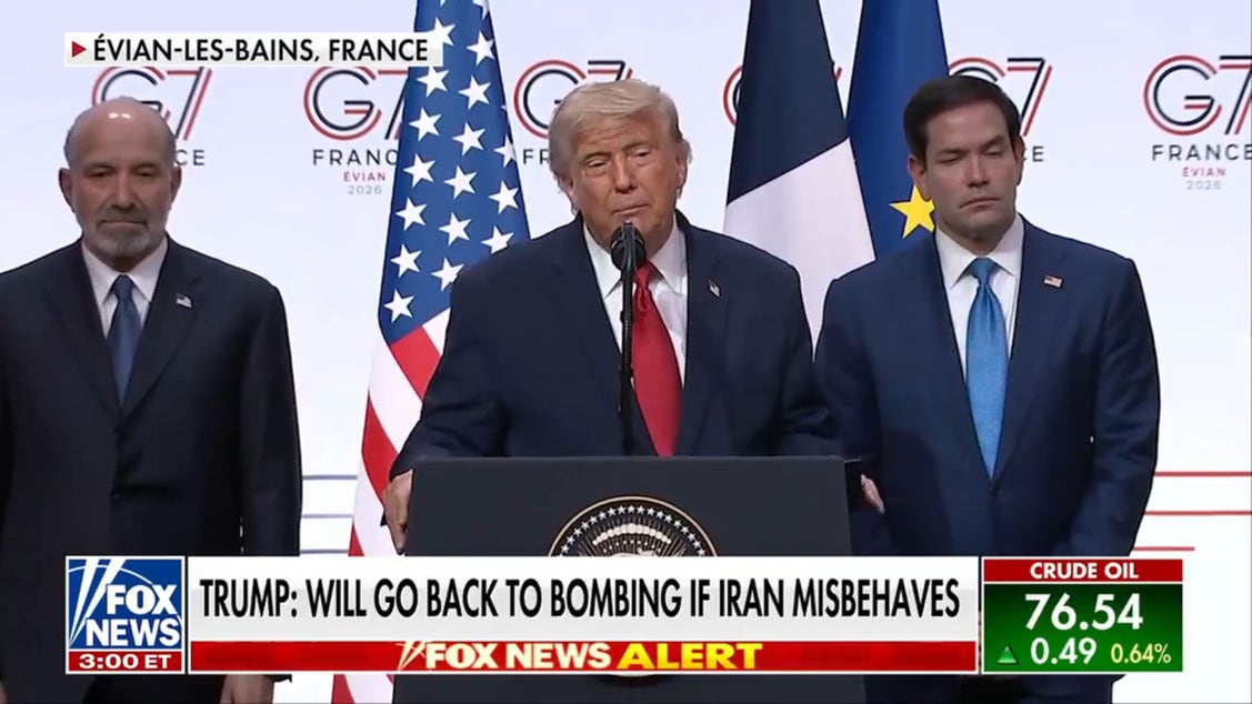 Trump: US will resume bombing campaign if Iran misbehaves