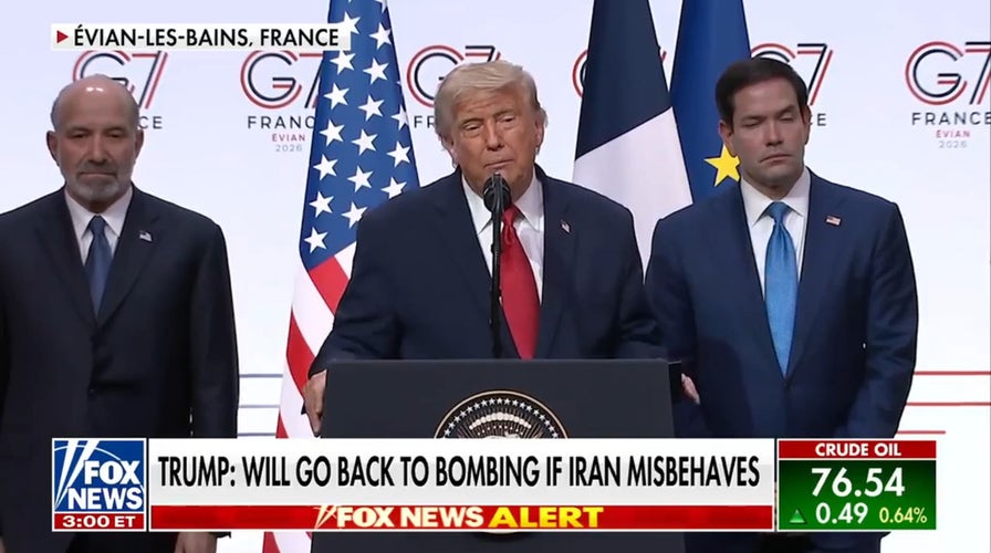 Trump: US will resume bombing campaign if Iran misbehaves