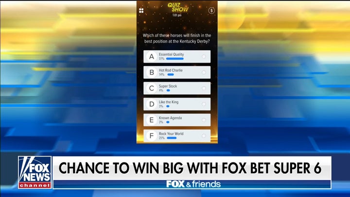 FOX Bet Super 6 offering $10K grand prize on Kentucky Derby weekend