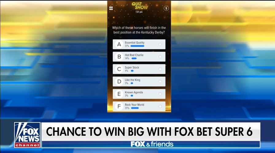 FOX Bet Super 6 offering $10K grand prize on Kentucky Derby weekend