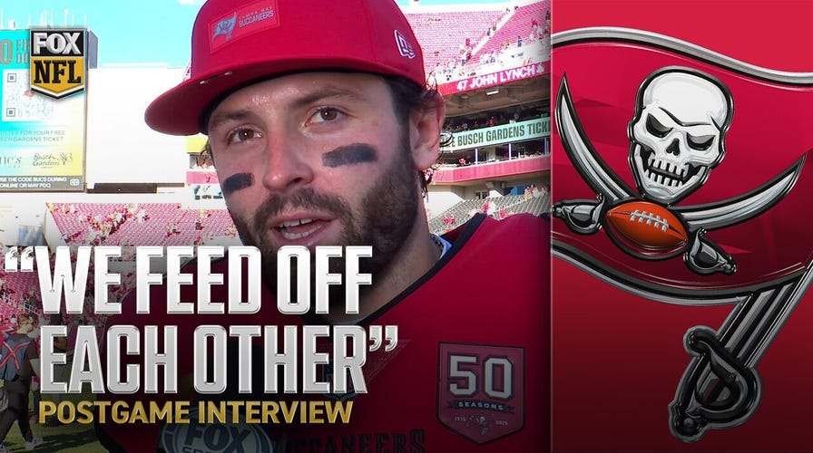 Baker Mayfield is blessed  Bucky Irving is backmost  aft  resilient triumph   💪 ‘Makes a immense  quality  for us’