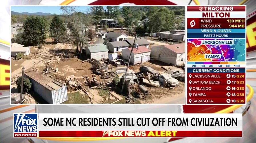 North Carolina cleanup and recovery efforts for homes, businesses will take a 'long time'