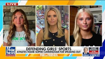 Sophie Cunningham inspires young athletes to speak out on protecting girls' sports