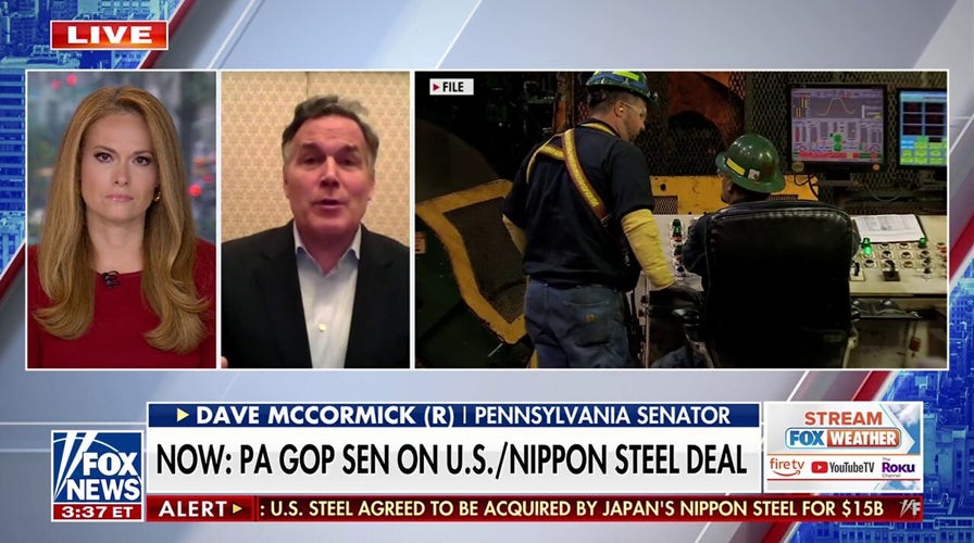 Trump's deal with Nippon Steel saves 10,000 industry jobs in Pennsylvania, state's GOP senator says