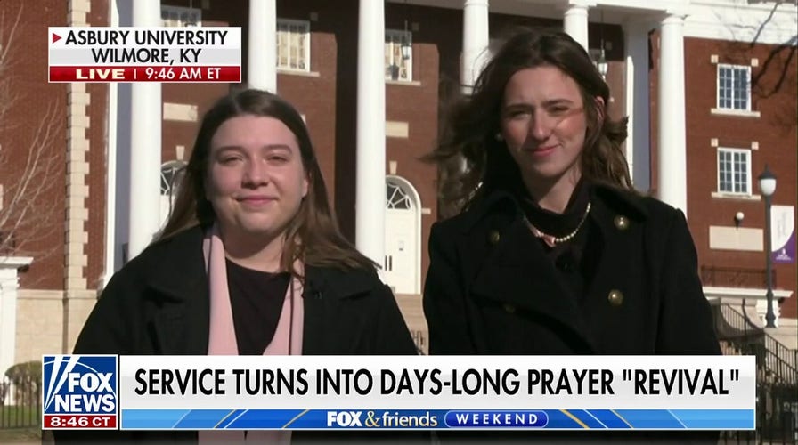 Kentucky university's church service turns into days-long prayer revival