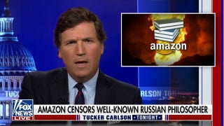 Tucker Carlson: This is a clear violation of the First Amendment by Amazon  - Fox News