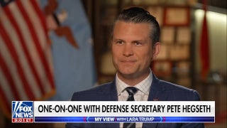 Lara Trump trains at Ft. McNair with Secretary Hegseth