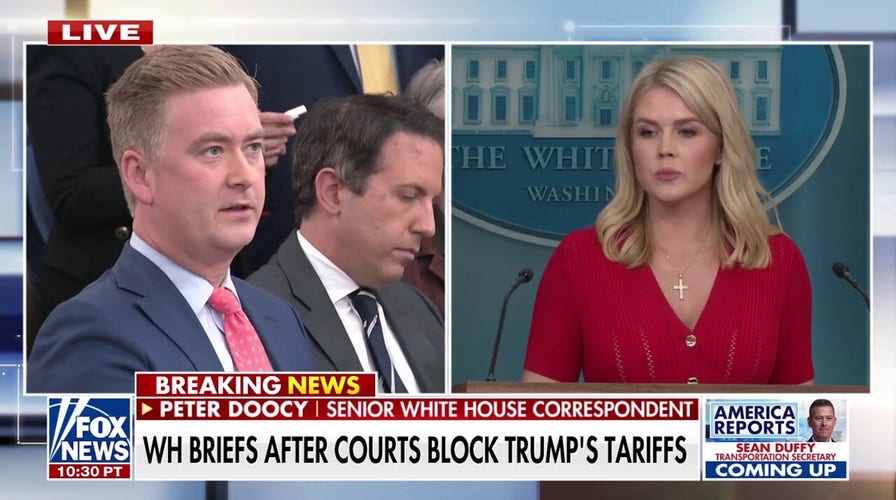 Leavitt defends Trump agenda, blasts Jill Biden over health ‘cover-up’