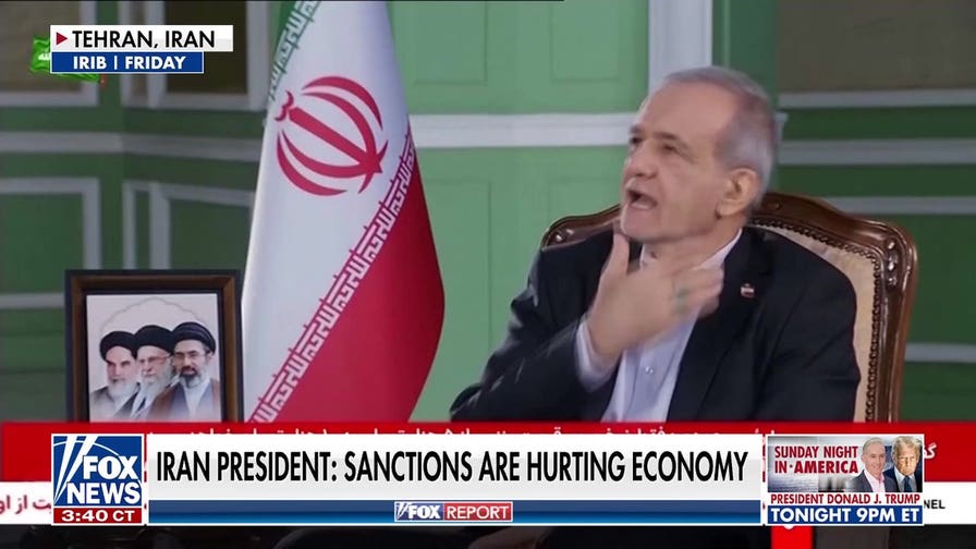Iran acknowledges growing economic pressure amid US sanctions