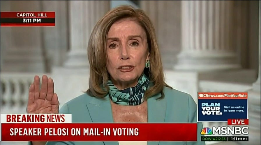Nancy Pelosi: The domestic enemies to our voting system are at 1600 Pennsylvania Avenue