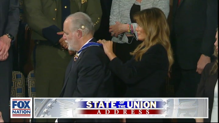 Tomi Lahren thanks 'people like Rush' after Limbaugh recognized at State of the Union