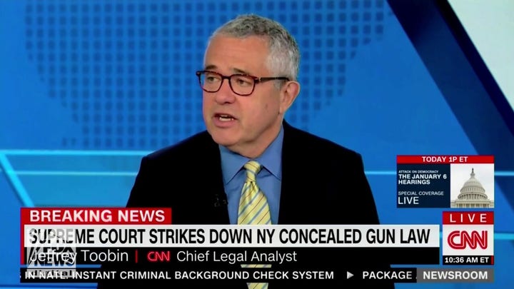 CNN's Jeffrey Toobin rails against Supreme Court gun rights decision