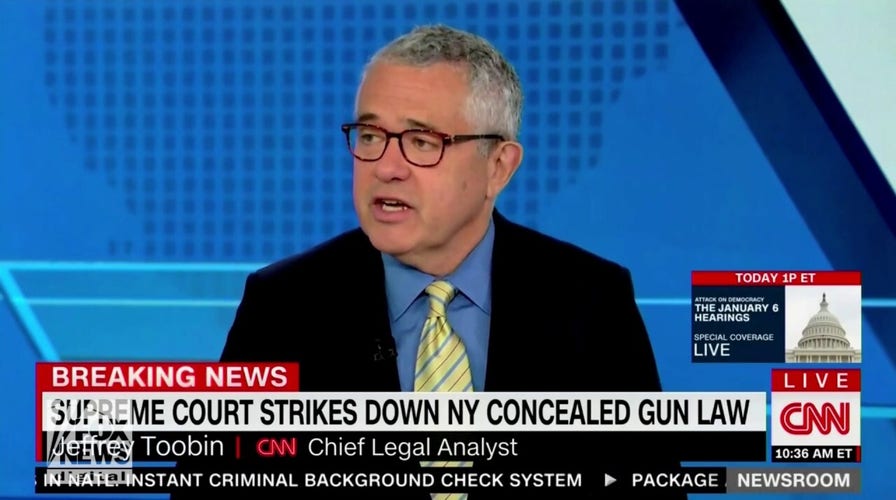 CNN's Jeffrey Toobin rails against Supreme Court gun rights decision