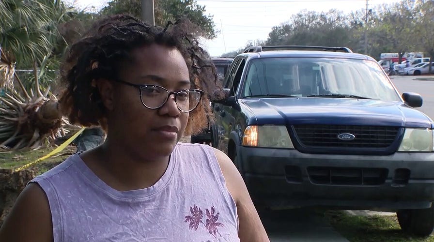Florida resident grateful to be alive after cars crash into home