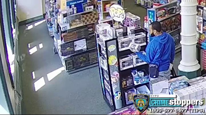 New York City police search for man who allegedly 'forcibly pushed' 77-year-old lady to the ground