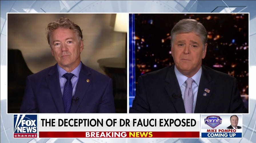 Rand Paul sounds off on Dr. Fauci after emails released