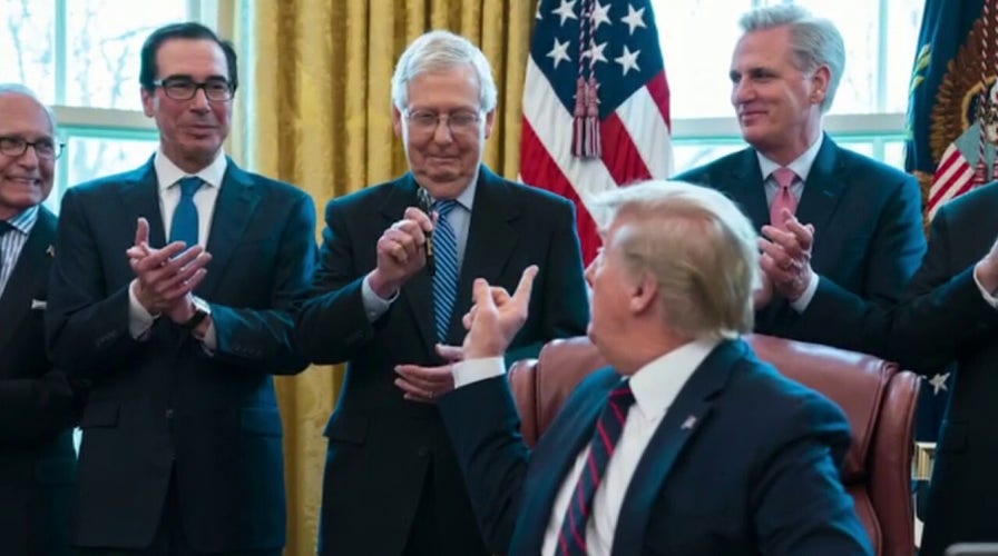 Trump signs stimulus package