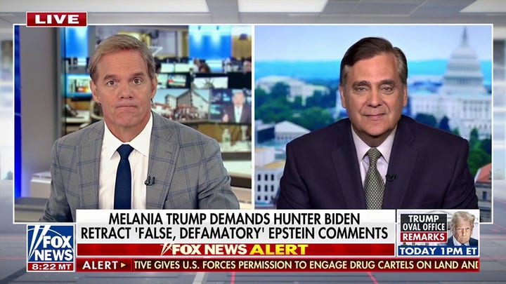 Hunter Biden claims Epstein introduced Trump, Melania