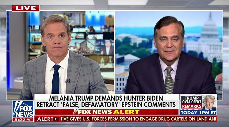 Hunter Biden claims Epstein introduced Trump, Melania