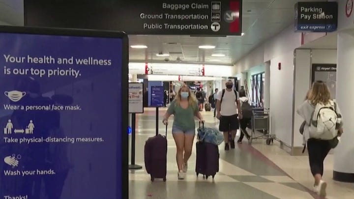 Travelers experience first full day without travel mask mandate