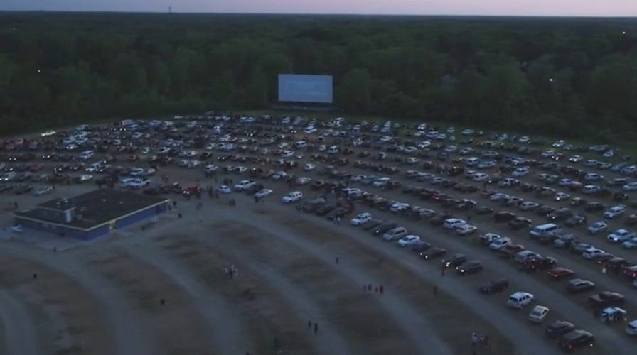 Michigan high school holds drive-in graduation ceremony amid coronavirus pandemic
