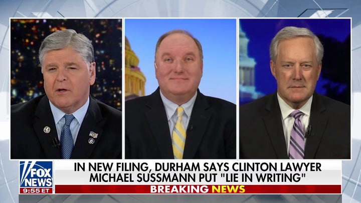  New revelations in the Durham probe show a possible political narrative: Mark Meadows