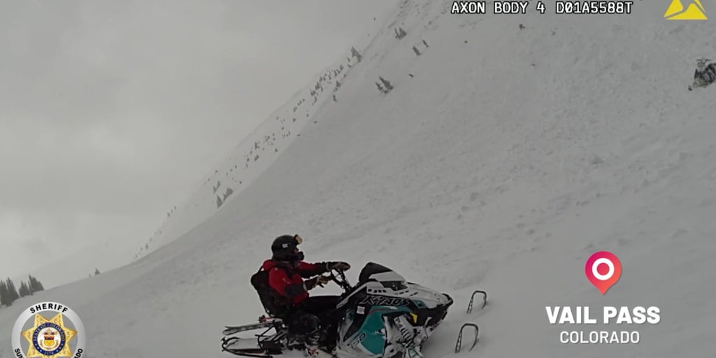 Rescue Nation: Snowmobiler Survives Being Buried in Avalanche