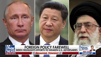 Biden's view of his foreign policy legacy up for debate