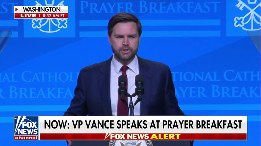 JD Vance stresses importance of protecting Catholics at National Prayer Breakfast