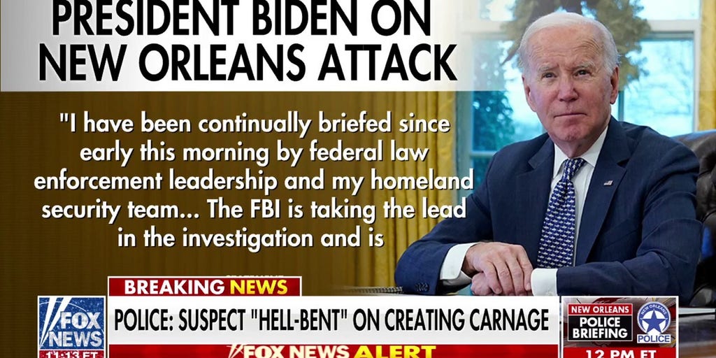 President Biden releases statement on New Orleans attack