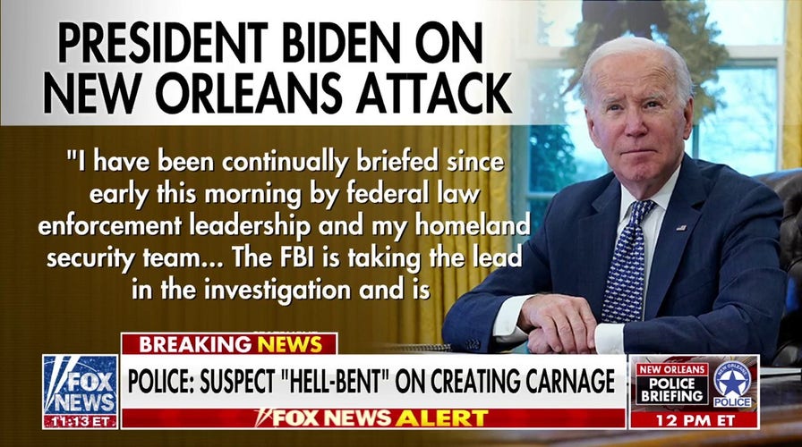 President Biden releases statement on New Orleans attack