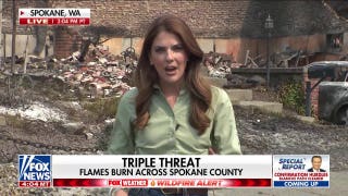 Wildfires destroy hundreds of structures as thousands evacuate across Spokane County