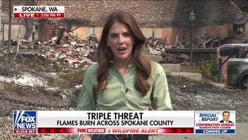 Wildfires destroy hundreds of structures as thousands evacuate across Spokane County