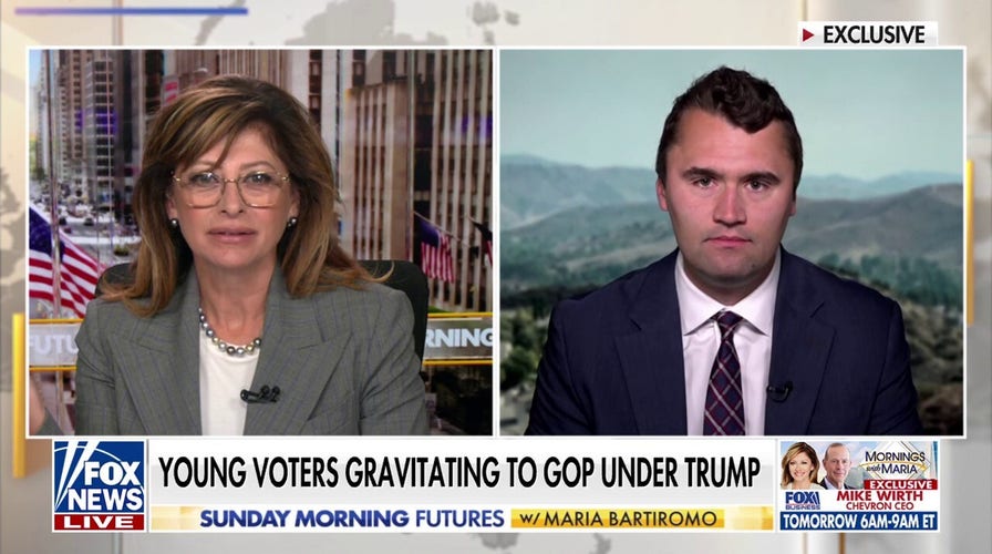 Young people are the most ‘loyal’ base of Trump’s coalition, Charlie Kirk argues
