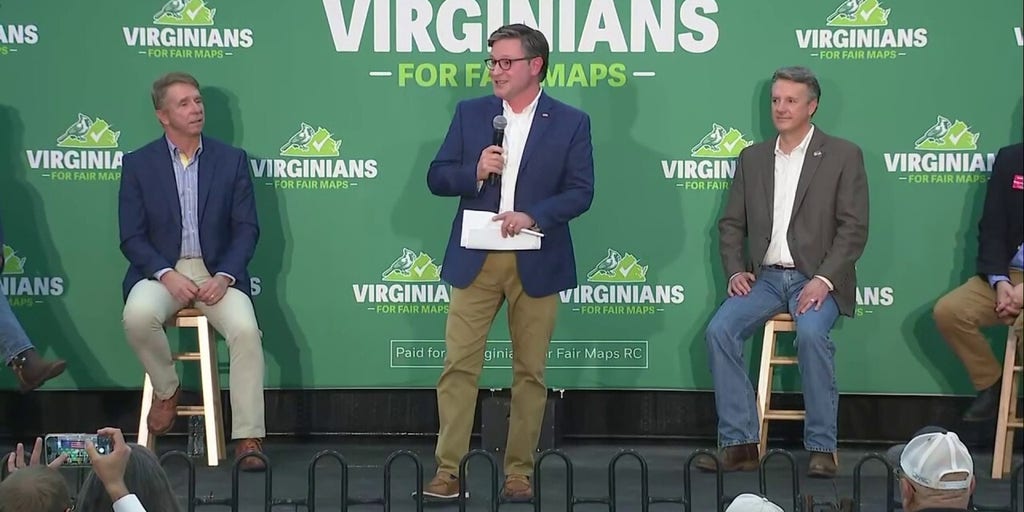 Speaker Johnson calls Spanberger ‘Marxist’ ahead of Virginia redistricting vote